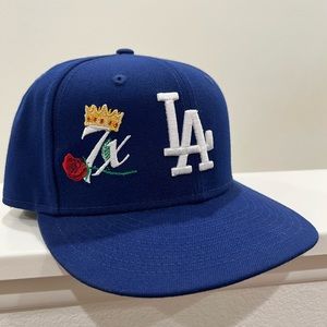 New Era LA Dodgers Crown Champs Fitted Hat